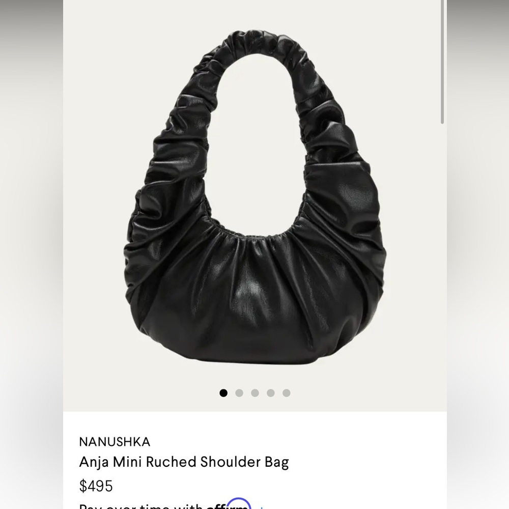 Nanushka Anja Baguette Bag